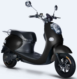 الصين أسود اللون الكهربائية الدراجة سكوتر، 60V / 72V الكهربائية سكوتر الدراجة مع الدواسات مصنع